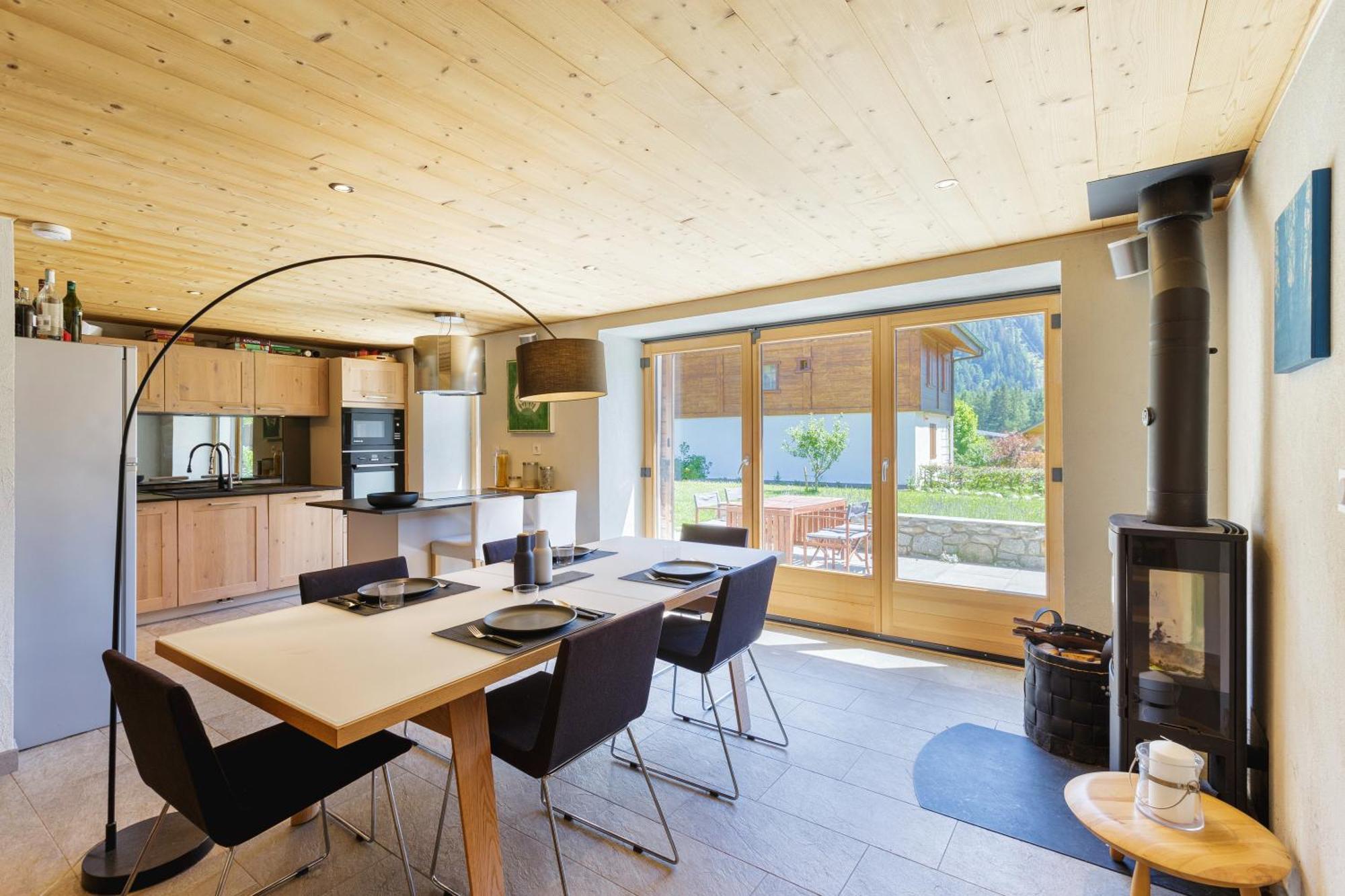 Chalet Plein Centre - Savoyard Moderne - Happy Rentals シャモニー エクステリア 写真