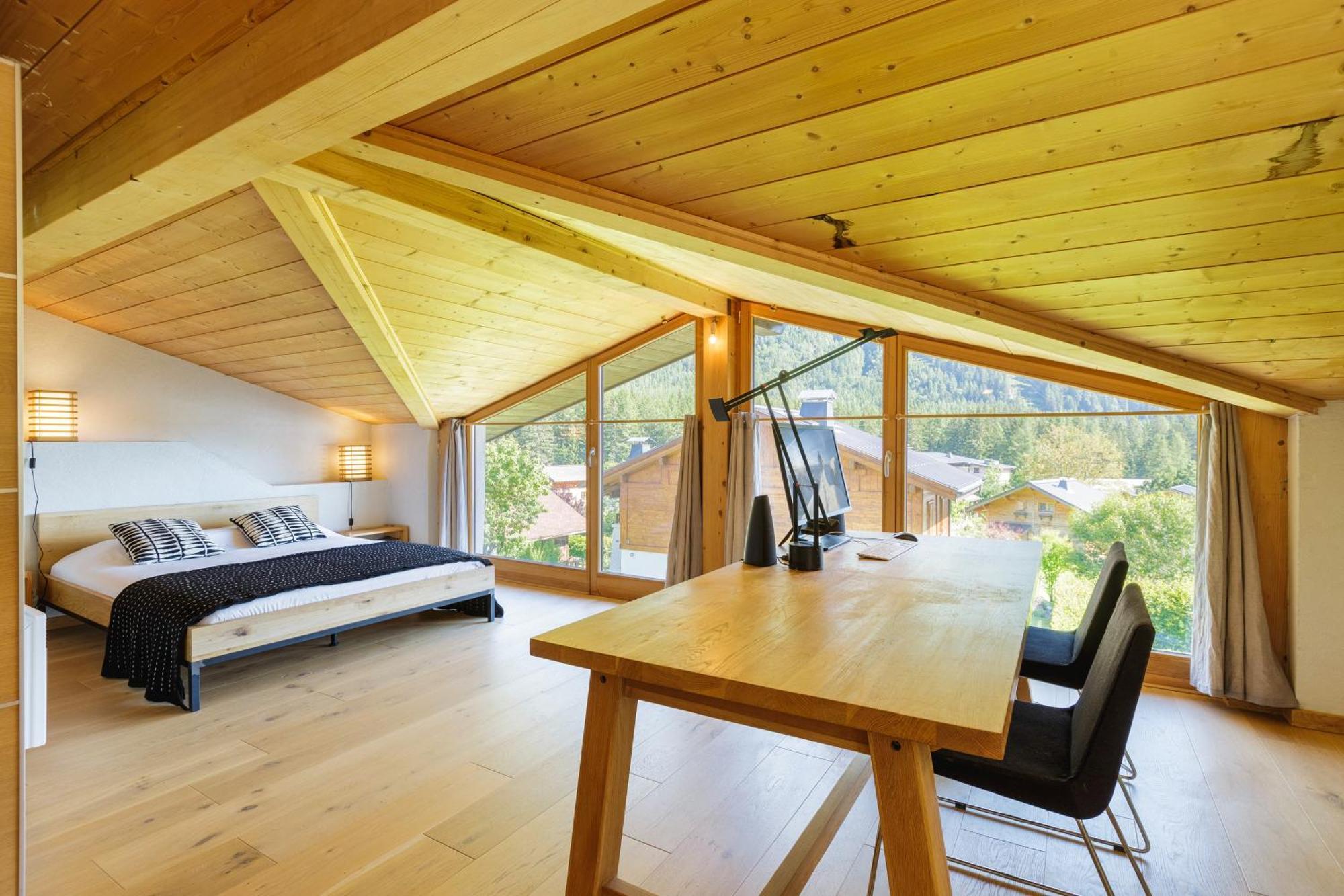 Chalet Plein Centre - Savoyard Moderne - Happy Rentals シャモニー エクステリア 写真